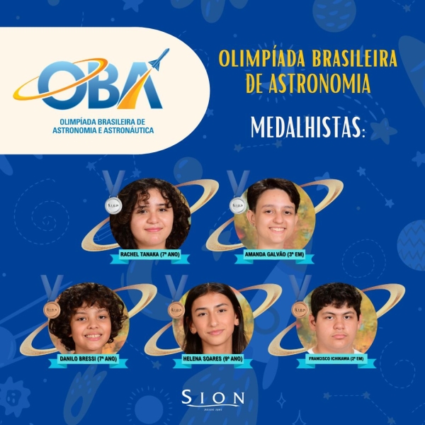 Imagem da Olimpíada Brasileira de Astronomia