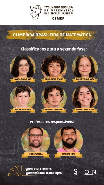 Imagem da Olimpíada Brasileira de Matemática